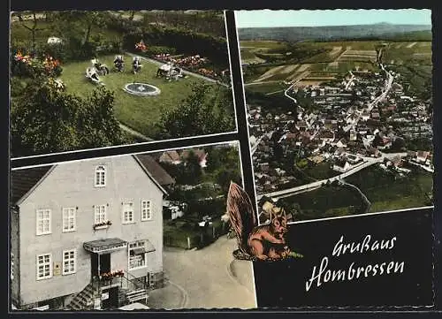 AK Hombressen /Hofgeismar, Gasthaus Pension H. Hermann