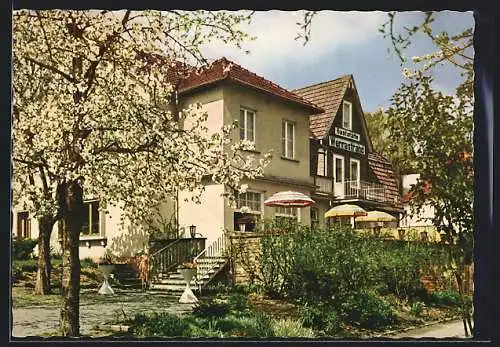 AK Hann. Münden, Hotel Werrastrand, Inh. Erich Eggert