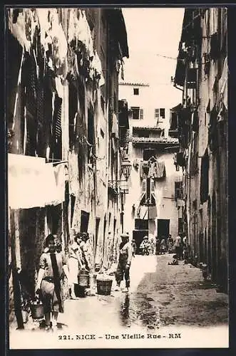 AK Nice, Une Vieille Rue