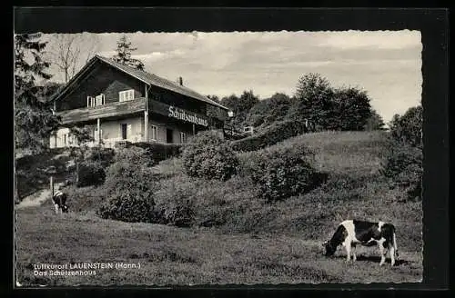 AK Lauenstein /Hann., Das Schützenhaus, Bes. Horst Schellenberg