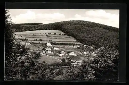 AK Willingen /Waldeck, Ortsansicht mit Umgebung