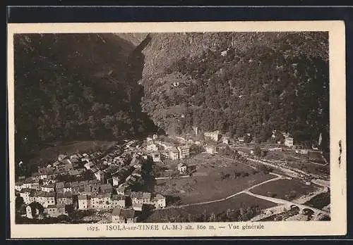 AK Isola-sur-Tinée, Vue générale