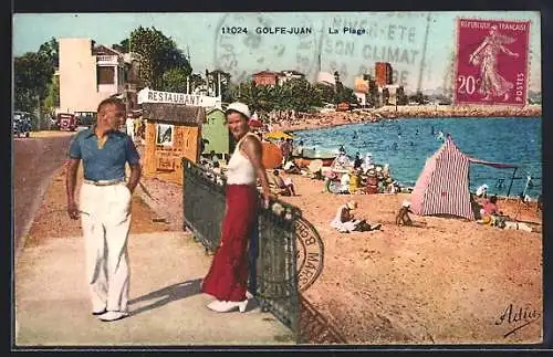 AK Golfe-Juan, La Plage