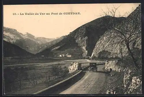 AK Gueydan, La Vallée du Var au Pont