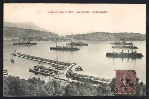 AK Villefranche, La Rade, L`Escadre