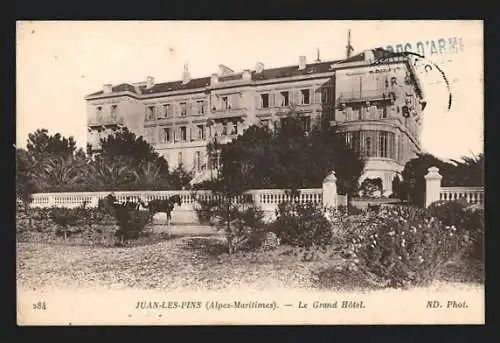 AK Juan-les-Pins, Le Grand Hôtel