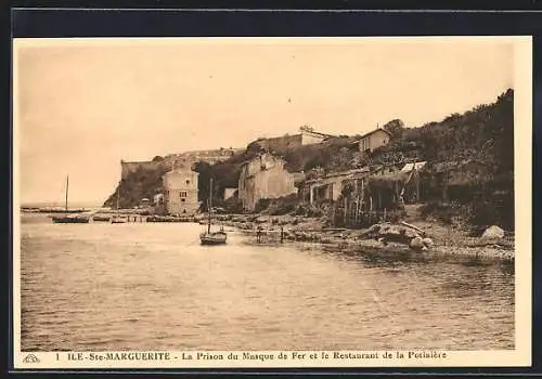 AK Cannes, Ile Ste-Marguerite, La Prison du Masque de Fer