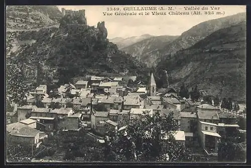 AK Guillaumes, Vue generale et le Vieux Chateau