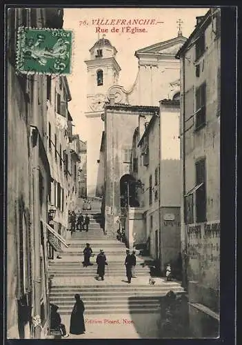 AK Villefranche, Rue de l`Eglise