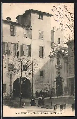 AK Vence, Place et Porte de l`Eglise