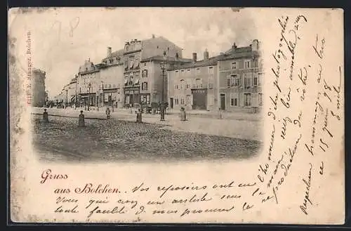 AK Bolchen, Partie an der Hauptstrasse