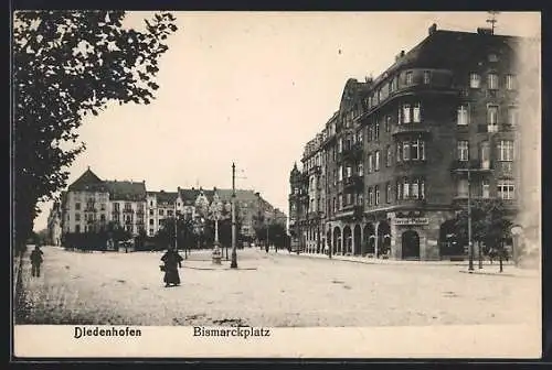 AK Diedenhofen, Das Hotel Römer am Bimarckplatz