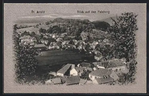 AK St. Avold, Blick auf den Felsberg