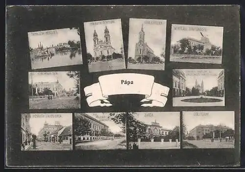 AK Pápa, Collegium, Kossuth-Lajos-Utca, Anna Kapolna
