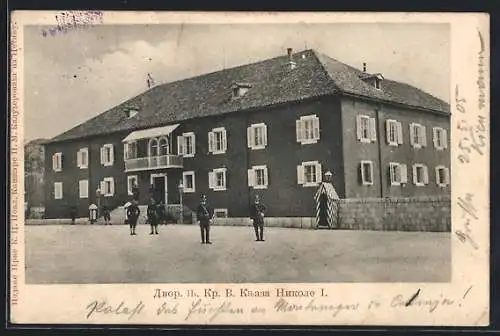 AK Cetinje / Cettigne, le Palais de S.A.R. Le Prince Nicolas I.