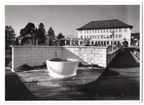 Fotografie J. Gaberell, Thalwil, Ansicht Vaduz / Liechtenstein, Lichtensteinische Landesbank