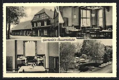 AK Hörste i. Westf., Restaurant Gerholds Bauernstube