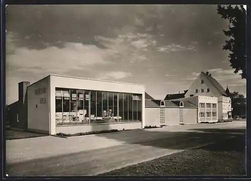 AK Niederrieden bei Memmingen, Brauerei Kronenbräu J. Ruhland