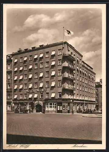 AK München, Hotel Wolff