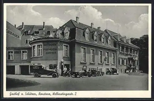 AK Konstanz, Gasthof zum Schützen, Wollmatingerstr. 2