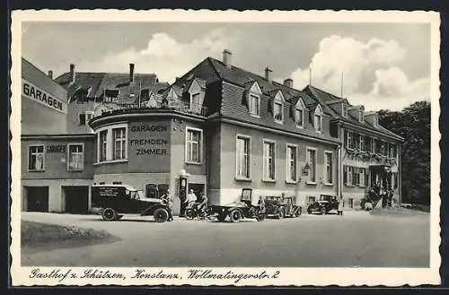 AK Konstanz, Gasthof zum Schützen, Wollmatingerstrasse 2