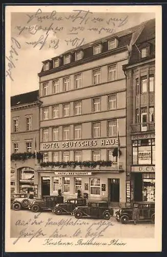 AK Konstanz, Hotel Deutsches Haus