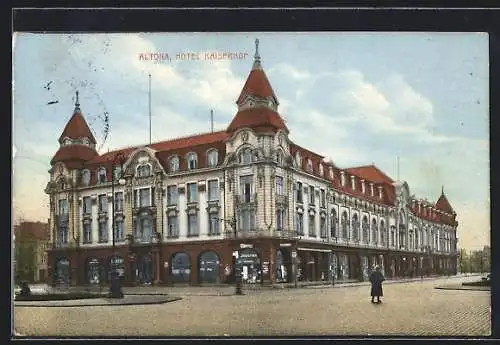 AK Hamburg-Altona, Hotel Kaiserhof