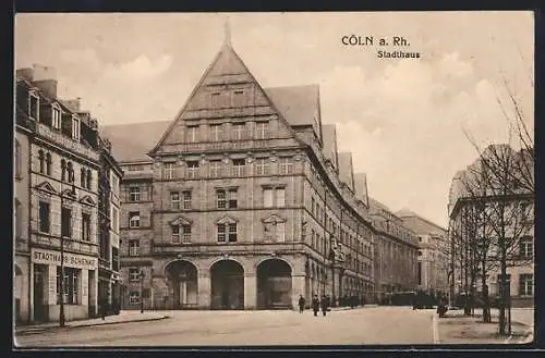 AK Köln, Stadthaus mit Schenke