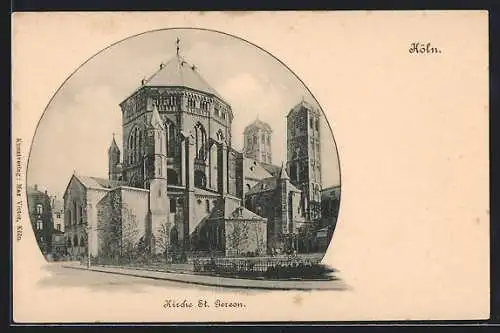 AK Köln a. Rh., Kirche St. Gereon