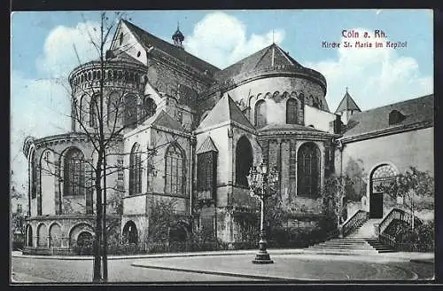 AK Cöln a. Rh., Kirche St. Maria im Capitol