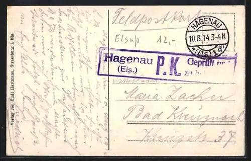 AK Hagenau, Partie am Amtsgericht