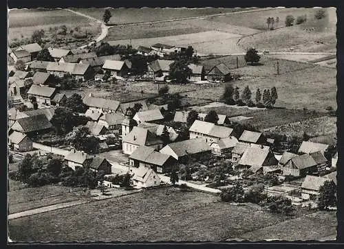 AK Varlosen /Hann. Münden, Gesamtansicht vom Flugzeug aus