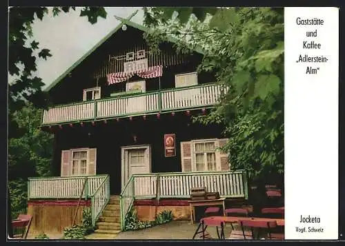 AK Jocketa, Gaststätte und Café Adlerstein-Alm