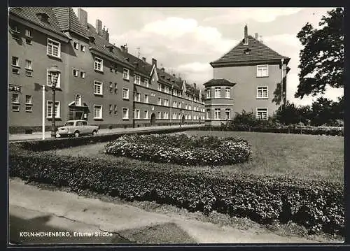 AK Köln-Höhenberg, Die Erfurter Strasse