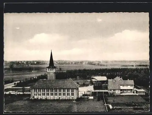 AK Harksheide, Blick zur Kirche