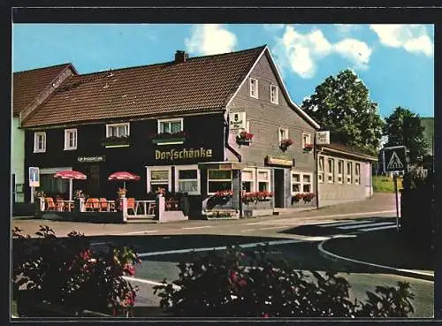 AK Wiehl, Gasthaus Zur Dorfschenke, Drabenderhöhe