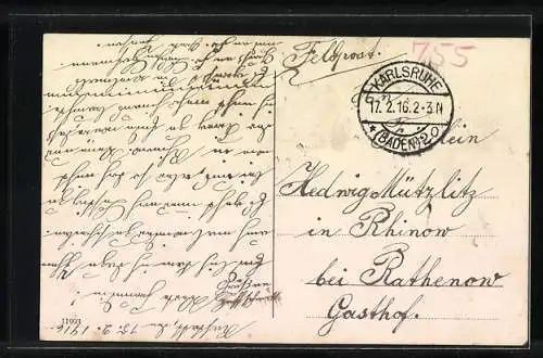 AK Rastatt, Partie am Schloss