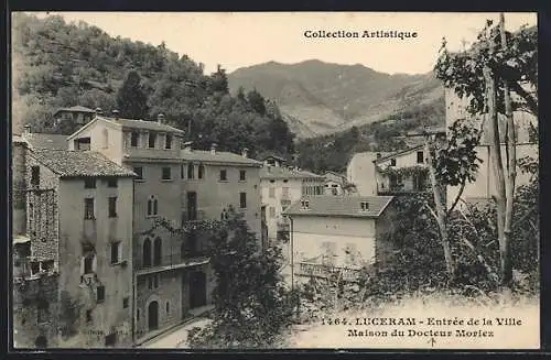 AK Luceram, Entrée de la Ville, Maison du Docteur Moriez