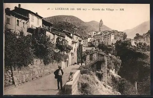 AK Luceram, Entrée du Village