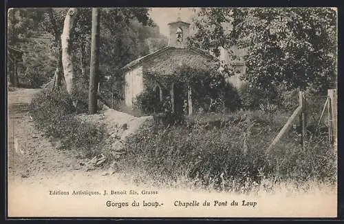 AK Gorges du Loup, Chapelle du Pont du Loup