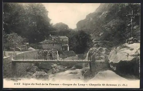 AK Le Mas /Gorges du Loup, Chapelle St-Arnoux