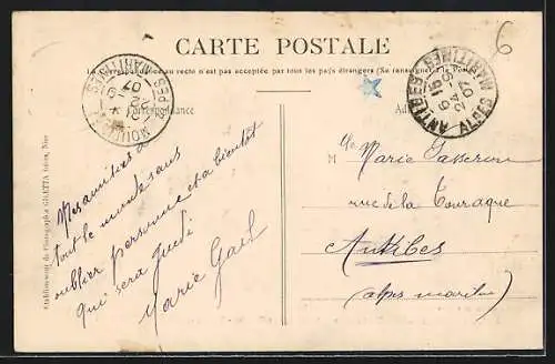 AK Le Moulinet /A.-M., Station estivale, Vue générale