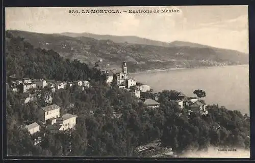 AK La Mortola, Environs de Menton