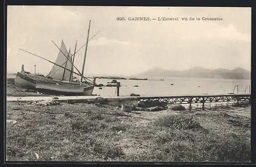 AK Cannes, LEsterel vu de la Croisette