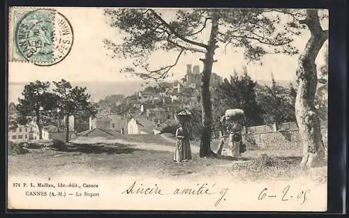 AK Cannes /A.-M., Le Suquet