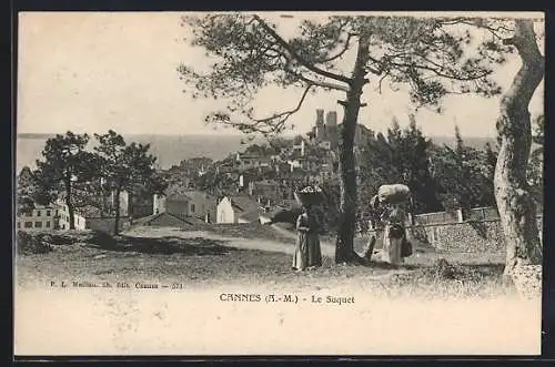 AK Cannes /A.-M., Le Suquet