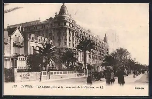 AK Cannes, Le Carlton Hotel et la Promenade de la Croisette