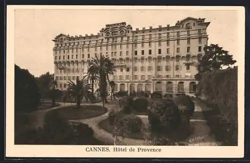 AK Cannes, Hôtel de Provence