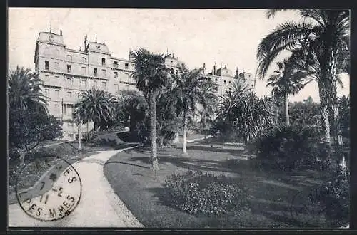 AK Cannes, Hotel de la Californie, Les Jardins