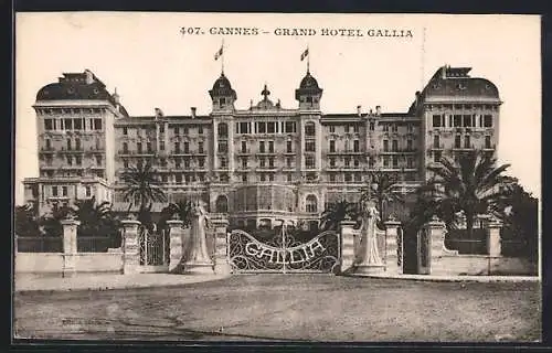 AK Cannes, grand-hôtel Gallia